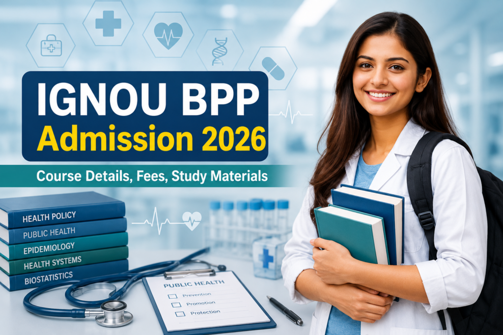 IGNOU BPP Admission 2026