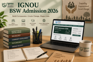 IGNOU BSW Admission 2026