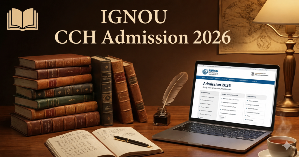 IGNOU CCH Admission 2026