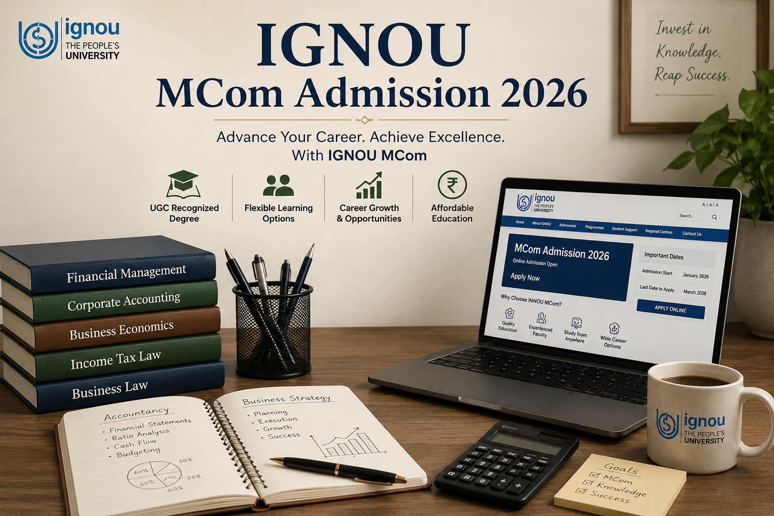 IGNOU Law Admission 2026-27 | PGCCL Eligibility, Last Date & Course Fees