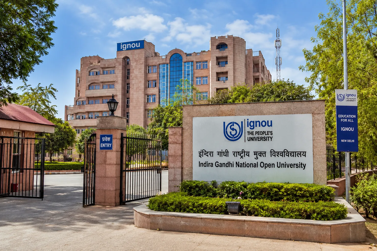 IGNOU Admission 2026 IGNOU Campus New Delhi - Best Distance Education University in India