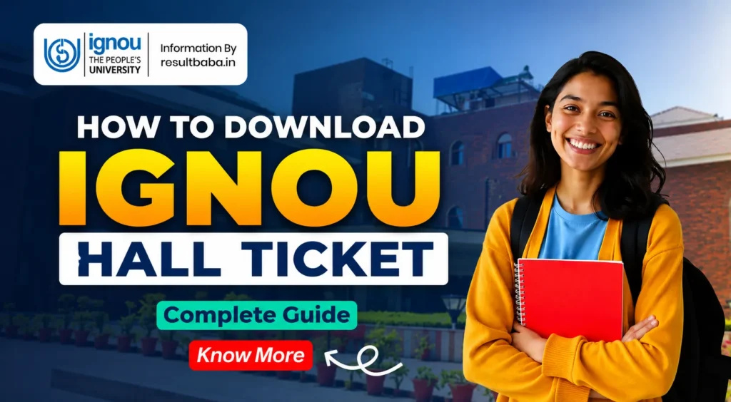 IGNOU Hall Ticket