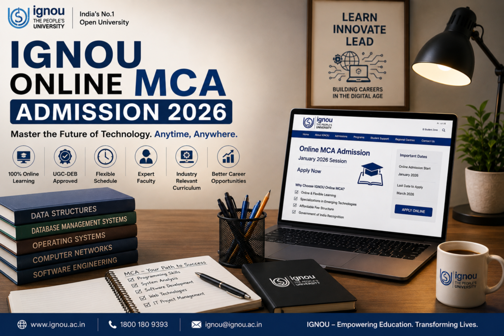 IGNOU Online MCA Admission